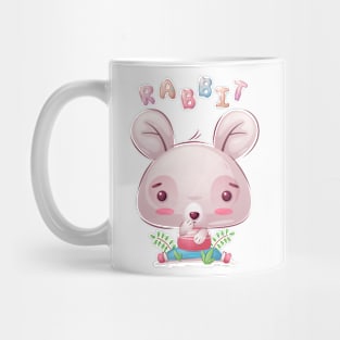 Cute Rabbit Kawaii Cartoon Animals Mug